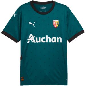 Puma 2024-2025 Racing Lens Away Shirt - Kids - Green Puma 2024-2025 Racing Lens Away Shirt - Kids - Green