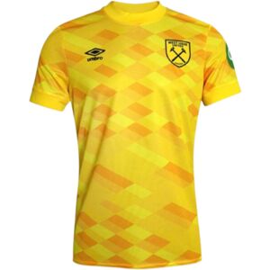 Umbro (SB) 2024-2025 West Ham Goalkeeper Shirt (Yellow) - Kids Umbro (SB) 2024-2025 West Ham Goalkeeper Shirt (Yellow) - Kids