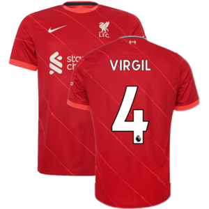 Nike (SB) Liverpool 2021-2022 Home Shirt (Kids) (VIRGIL 4) Nike (SB) Liverpool 2021-2022 Home Shirt (Kids) (VIRGIL 4)