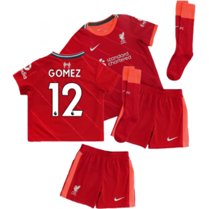 Nike (LB) Liverpool 2021-2022 Home Little Boys Mini Kit (GOMEZ 12) Nike (LB) Liverpool 2021-2022 Home Little Boys Mini Kit (GOMEZ 12)