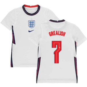 (SB) 2020-2021 England Home Nike Football Shirt (Kids) (Grealish 7) (SB) 2020-2021 England Home Nike Football Shirt (Kids) (Grealish 7)