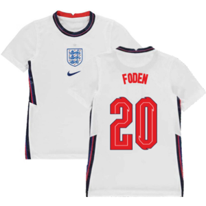 (SB) 2020-2021 England Home Nike Football Shirt (Kids) (Foden 20) (SB) 2020-2021 England Home Nike Football Shirt (Kids) (Foden 20)