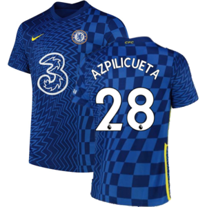 Nike (SB) 2021-2022 Chelsea Home Shirt (Kids) (AZPILICUETA 28) Nike (SB) 2021-2022 Chelsea Home Shirt (Kids) (AZPILICUETA 28)