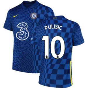 Nike (SB) 2021-2022 Chelsea Home Shirt (Kids) (PULISIC 10) Nike (SB) 2021-2022 Chelsea Home Shirt (Kids) (PULISIC 10)