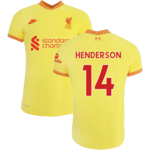 Nike (SB) Liverpool 2021-2022 3rd Shirt (Kids) (HENDERSON 14) Nike (SB) Liverpool 2021-2022 3rd Shirt (Kids) (HENDERSON 14)