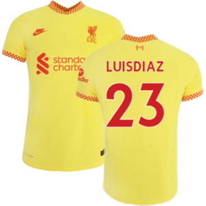 Nike LFC 2021-2022 Kids Yellow 3rd Shirt - Football Jersey Nike LFC 2021-2022 Kids Yellow 3rd Shirt - Football Jersey