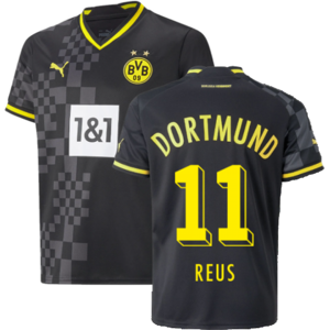 Puma REUS 11 Black Kids Jersey - Football Shirt for 2022/23 Puma REUS 11 Black Kids Jersey - Football Shirt for 2022/23
