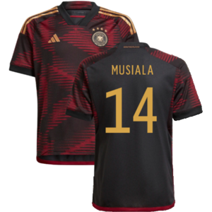 adidas (SB) 2022-2023 Germany Away Shirt (Kids) (MUSIALA 14) adidas (SB) 2022-2023 Germany Away Shirt (Kids) (MUSIALA 14)