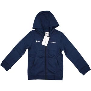 Nike (XLB) 2022-2023 France Full Zip Hoody (Navy) - Kids Nike (XLB) 2022-2023 France Full Zip Hoody (Navy) - Kids