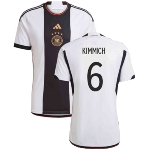 adidas (LB) 2022-2023 Germany Home Shirt (Kids) (KIMMICH 6) adidas (LB) 2022-2023 Germany Home Shirt (Kids) (KIMMICH 6)