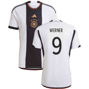 adidas (XLB) 2022-2023 Germany Home Shirt (Kids) (WERNER 9) adidas (XLB) 2022-2023 Germany Home Shirt (Kids) (WERNER 9)