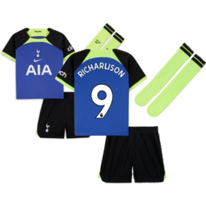 Nike (MB) 2022-2023 Tottenham Away Mini Kit (RICHARLISON 9) Nike (MB) 2022-2023 Tottenham Away Mini Kit (RICHARLISON 9)