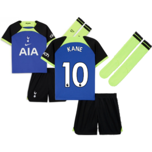 Nike (MB) 2022-2023 Tottenham Away Mini Kit (KANE 10) Nike (MB) 2022-2023 Tottenham Away Mini Kit (KANE 10)