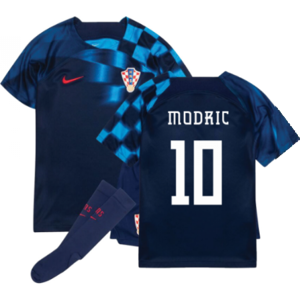 Nike (LB) 2022-2023 Croatia Away Mini Kit (Modric 10) Nike (LB) 2022-2023 Croatia Away Mini Kit (Modric 10)