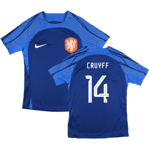 Nike (XSB) 2022-2023 Holland Dri-FIT Training Shirt (Blue) - Kids (Cruyff 14) Nike (XSB) 2022-2023 Holland Dri-FIT Training Shirt (Blue) - Kids (Cruyff 14)