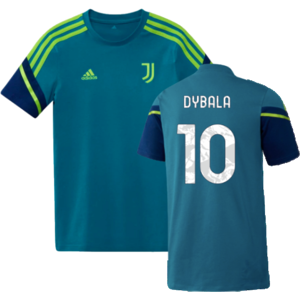 adidas (SB) 2022-2023 Juventus Training Shirt (Active Teal) - Kids (DYBALA 10) adidas (SB) 2022-2023 Juventus Training Shirt (Active Teal) - Kids (DYBALA 10)