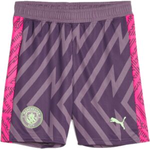 Puma (MB) 2023-2024 Man City Goalkeeper Shorts (Purple Charcoal) - Kids Puma (MB) 2023-2024 Man City Goalkeeper Shorts (Purple Charcoal) - Kids
