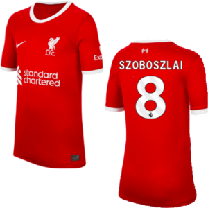 Nike (SB) 2023-2024 Liverpool Home Shirt (Kids) (Szoboszlai 8) Nike (SB) 2023-2024 Liverpool Home Shirt (Kids) (Szoboszlai 8)