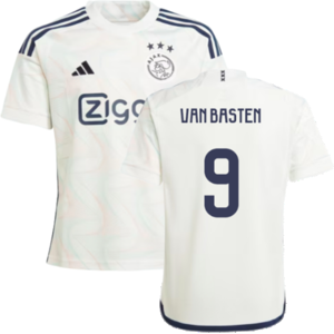 adidas (SB) 2023-2024 Ajax Away Shirt (Kids) (VAN BASTEN 9) adidas (SB) 2023-2024 Ajax Away Shirt (Kids) (VAN BASTEN 9)