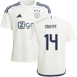 Adidas Johan Cruyff Kids Football Away Shirt - Season 2023-2024 Adidas Johan Cruyff Kids Football Away Shirt - Season 2023-2024