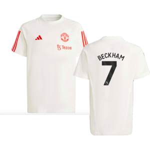 adidas (LB) 2023-2024 Man Utd Training Tee (White) - Kids (Beckham 7) adidas (LB) 2023-2024 Man Utd Training Tee (White) - Kids (Beckham 7)