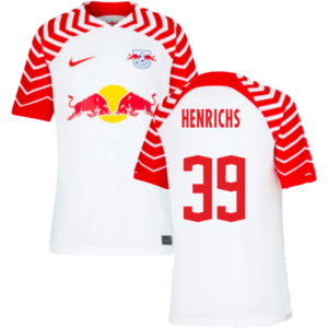 Nike (SB) 2023-2024 Red Bull Leipzig Home Shirt (Kids) (Henrichs 39) Nike (SB) 2023-2024 Red Bull Leipzig Home Shirt (Kids) (Henrichs 39)