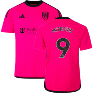 adidas (XLB) 2023-2024 Fulham Away Shirt (Kids) (Mitrovic 9) adidas (XLB) 2023-2024 Fulham Away Shirt (Kids) (Mitrovic 9)