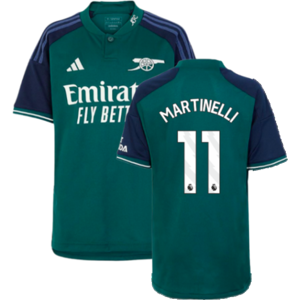 adidas (SB) 2023-2024 Arsenal Third Shirt (Kids) (Martinelli 11) adidas (SB) 2023-2024 Arsenal Third Shirt (Kids) (Martinelli 11)