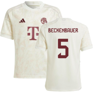 adidas (XLB) 2023-2024 Bayern Munich Third Shirt (Kids) (Beckenbauer 5) adidas (XLB) 2023-2024 Bayern Munich Third Shirt (Kids) (Beckenbauer 5)