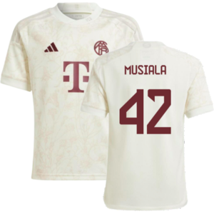 Adidas Musiala 42 White Kids Football Shirt - Football Shirt Adidas Musiala 42 White Kids Football Shirt - Football Shirt