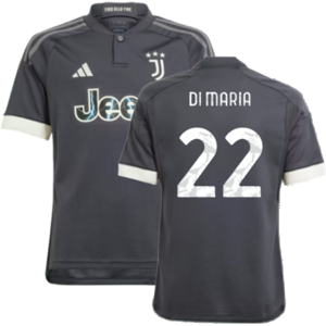 adidas (LB) 2023-2024 Juventus Third Shirt (Kids) (DI MARIA 22) adidas (LB) 2023-2024 Juventus Third Shirt (Kids) (DI MARIA 22)