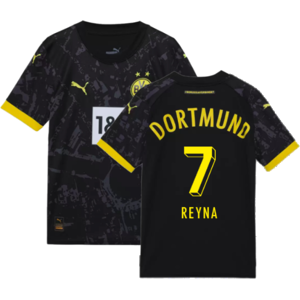 Puma (MB) 2023-2024 Borussia Dortmund Away Shirt (Kids) (Reyna 7) Puma (MB) 2023-2024 Borussia Dortmund Away Shirt (Kids) (Reyna 7)