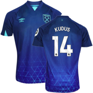 Umbro Kudus 14 Blue Kids Football Shirt - Football Shirt Umbro Kudus 14 Blue Kids Football Shirt - Football Shirt