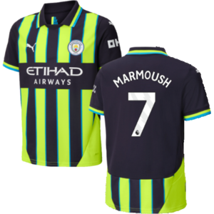 Puma (SB) 2024-2025 Man City Away Shirt (Kids) (Marmoush 7) Puma (SB) 2024-2025 Man City Away Shirt (Kids) (Marmoush 7)