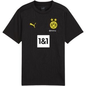 Puma (XLB) 2024-2025 Borussia Dortmund Training Shirt (Black) - Kids Puma (XLB) 2024-2025 Borussia Dortmund Training Shirt (Black) - Kids