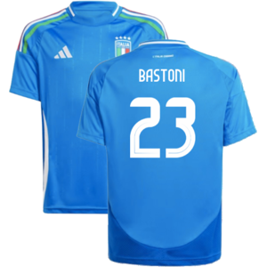 adidas (XLB) 2024-2025 Italy Home Shirt (Kids) (BASTONI 23) adidas (XLB) 2024-2025 Italy Home Shirt (Kids) (BASTONI 23)