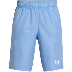 (9-10 Years, Blue) Under Armour Childrens/Kids HalfBack Woven Embossed Shorts (9-10 Years, Blue) Under Armour Childrens/Kids HalfBack Woven Embossed Shorts