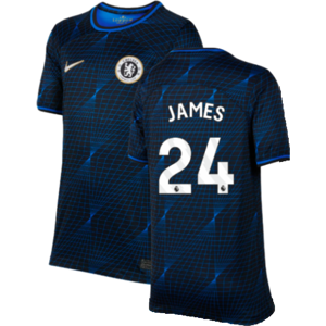 Nike (XSB) 2023-2024 Chelsea Away Shirt (Kids) (JAMES 24) Nike (XSB) 2023-2024 Chelsea Away Shirt (Kids) (JAMES 24)