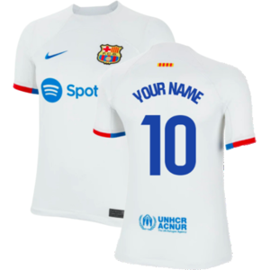Nike (SB) 2023-2024 Barcelona Away Shirt (Kids) (Your Name) Nike (SB) 2023-2024 Barcelona Away Shirt (Kids) (Your Name)