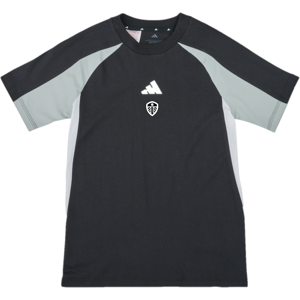 (7-8 Years) Leeds United Kid's T-Shirt Football adidas Black Top - New (7-8 Years) Leeds United Kid's T-Shirt Football adidas Black Top - New