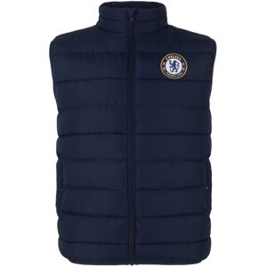 (Navy Zip, 8-9 Years) Chelsea FC Official Football Gift Boys Padded Body Warmer (Navy Zip, 8-9 Years) Chelsea FC Official Football Gift Boys Padded Body Warmer