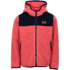 (3-4 Years, Strawberry) Trespass Kids Teddy Fleece Hoodie Full Zip Lindenn (3-4 Years, Strawberry) Trespass Kids Teddy Fleece Hoodie Full Zip Lindenn