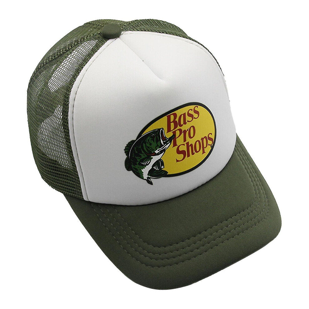 Unbranded (Bass Pro Shop Outdoor Hat Trucker Mesh Cap - Men And Women One Size Fits All Sn