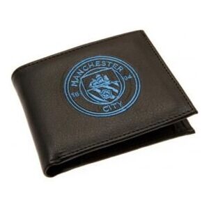 Spot On Gifts Manchester City Crest Embroidered Wallet - Multi-Colour PU, ID & Notes Compartme Spot On Gifts Manchester City Crest Embroidered Wallet - Multi-Colour PU, ID & Notes Compartme