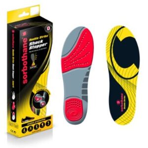 Sorbothane Double Strike Footwear Insoles (UK Size 5-6.5) Sorbothane Double Strike Footwear Insoles (UK Size 5-6.5)