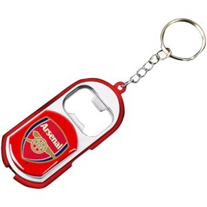 Arsenal FC Official Crest Design Bottle Opener Keyring With Torch Arsenal FC Official Crest Design Bottle Opener Keyring With Torch
