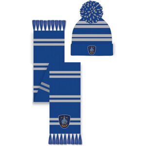 Harry Potter Ravenclaw Crest Pom Pom Beanie & Scarf Set Harry Potter Ravenclaw Crest Pom Pom Beanie & Scarf Set