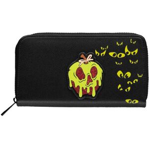 Disney Snow White Purse Evil Queen Logo new Official Black Zip Around Disney Snow White Purse Evil Queen Logo new Official Black Zip Around