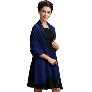 angel fashion (Navy blue) Chiffon Wrap Stole Shawl For Weddings Bridal Bridesmaid & Evenings W angel fashion (Navy blue) Chiffon Wrap Stole Shawl For Weddings Bridal Bridesmaid & Evenings W