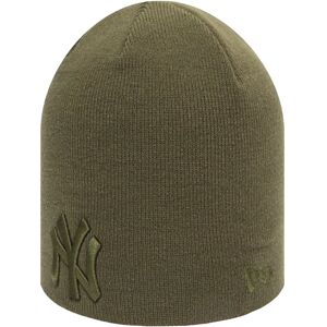 New Era New York Yankees Essential MLB Knitted Warm Beanie Skull Hat - Khaki New Era New York Yankees Essential MLB Knitted Warm Beanie Skull Hat - Khaki